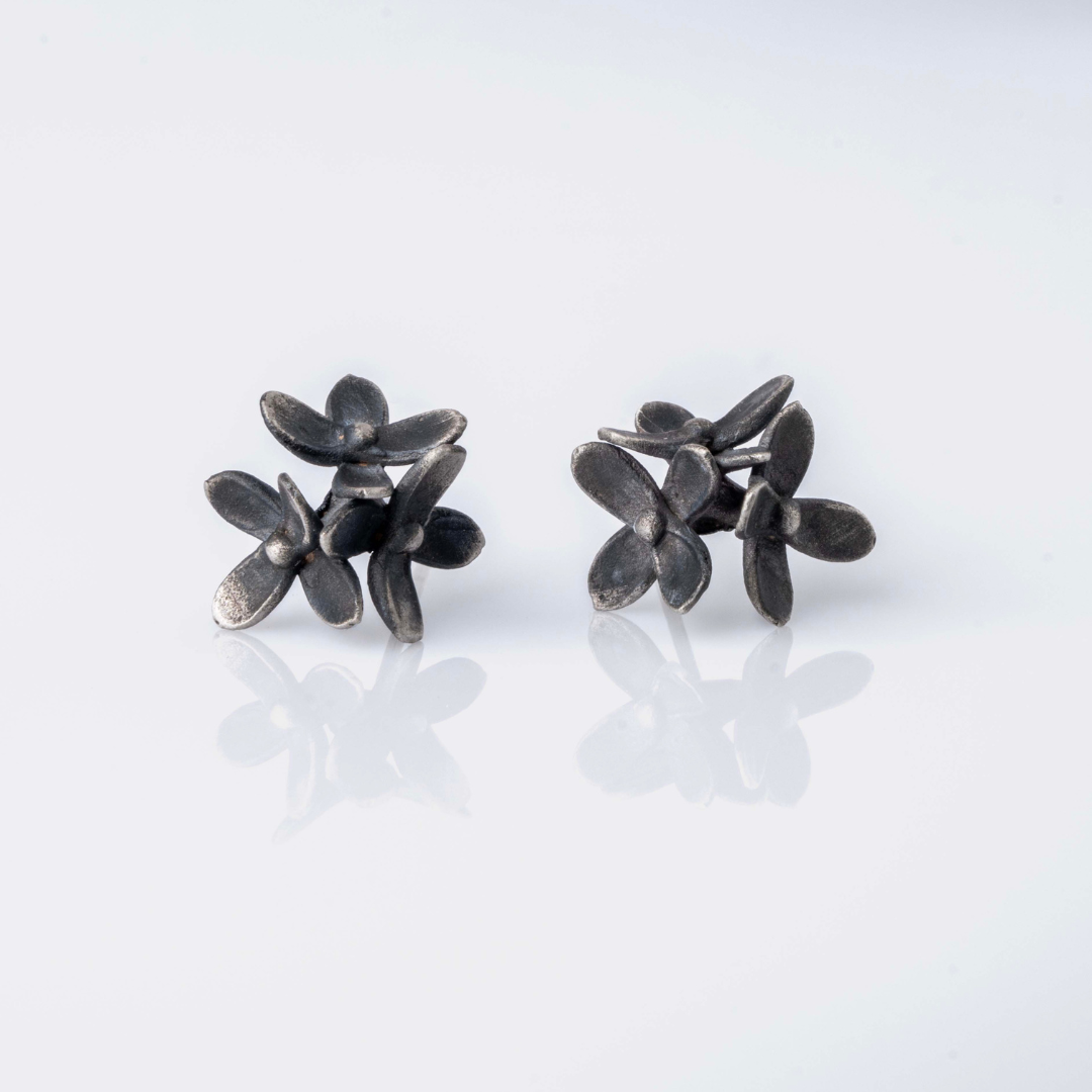 Dreamer Three Flowers Earrings