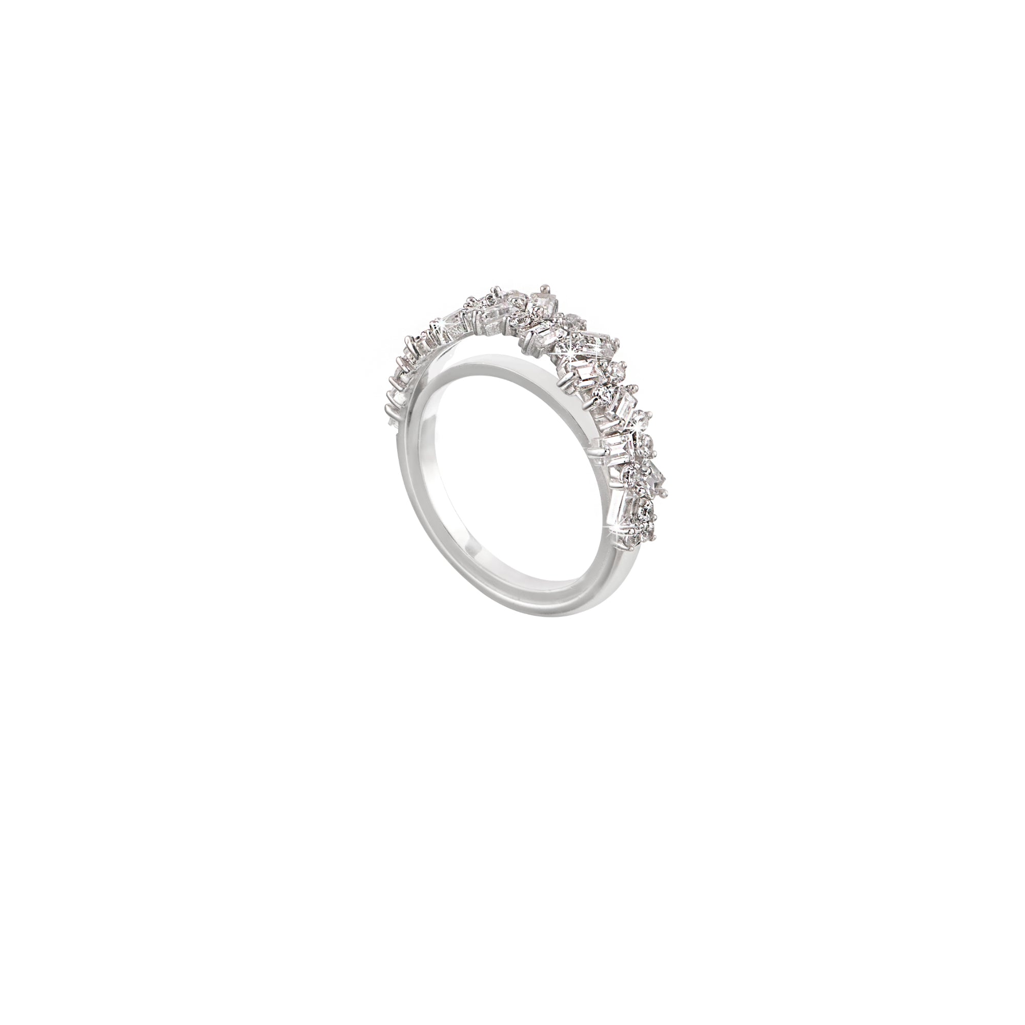 Jagged Eternity ring