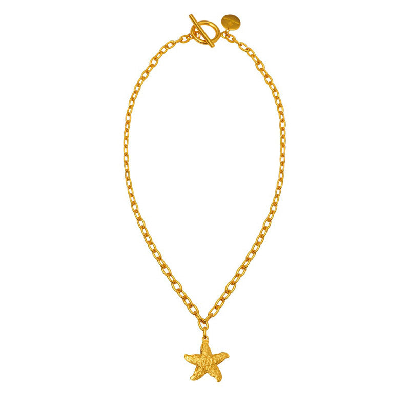 Alana Necklace - 24k Gold