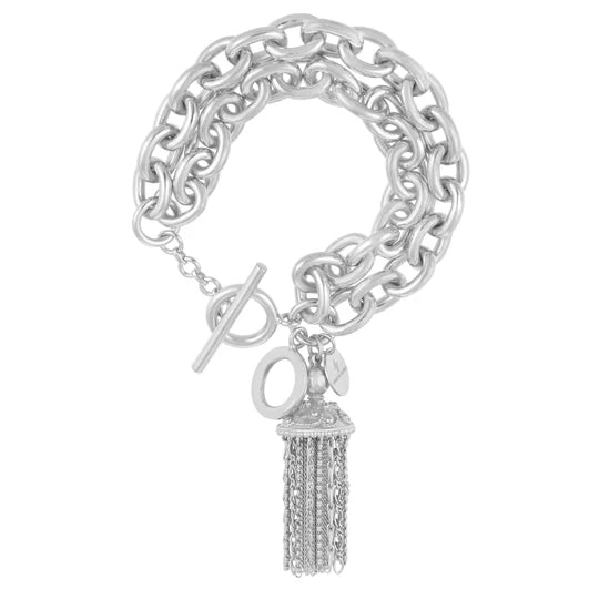 Battina Chain Bracelet - Silver