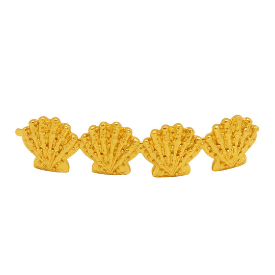 Lorelei Shell Hair pin - 24k Gold