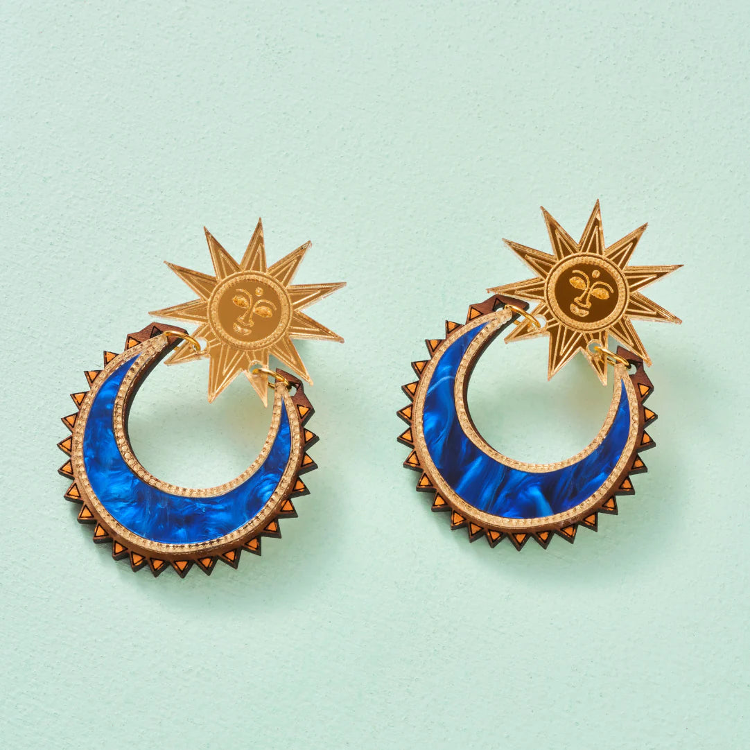 Sun Chand Earrings