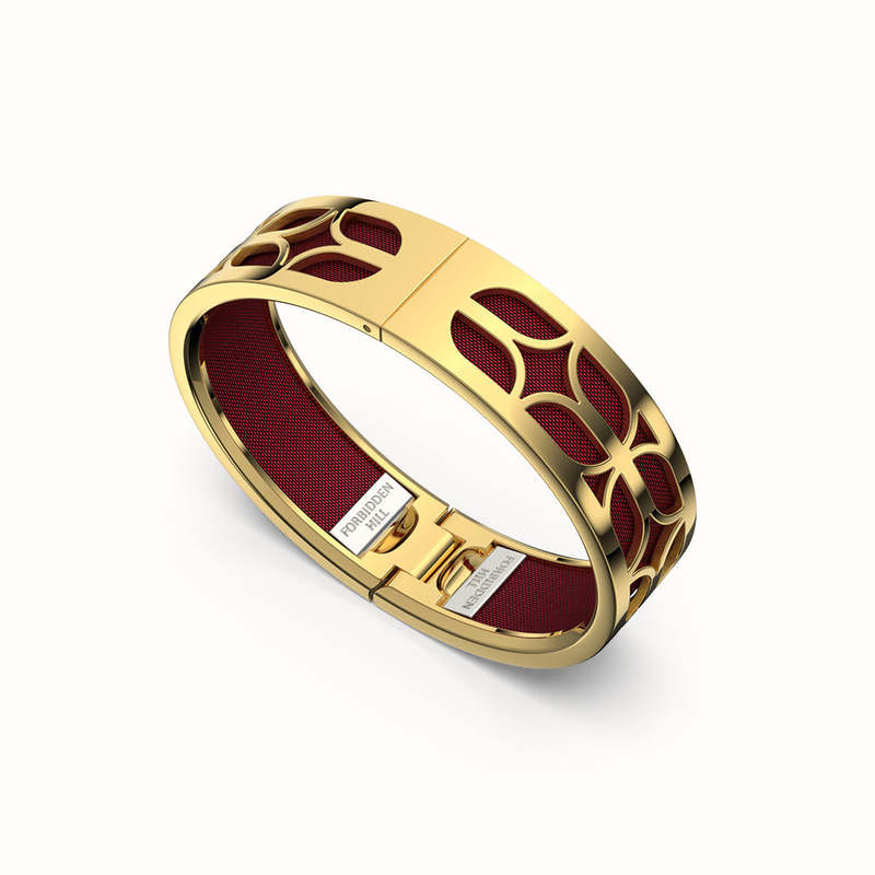 Kawung Bangle - Mangosteen Red