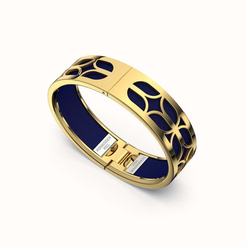 Kawung Bangle - Midnight Blue