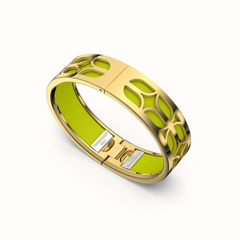 Kawung Bangle - Pomelo Green