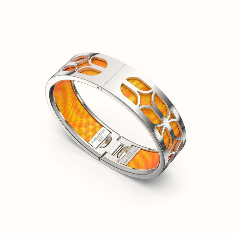 Kawung Bangle - Sunset Orange