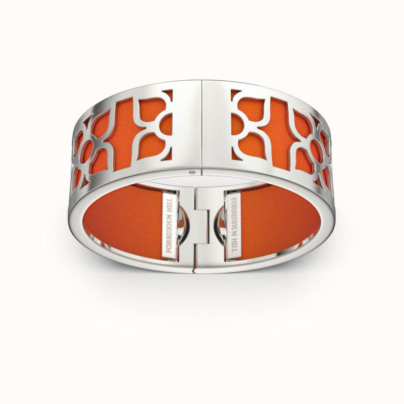 Lotus Bangle - Lava Orange